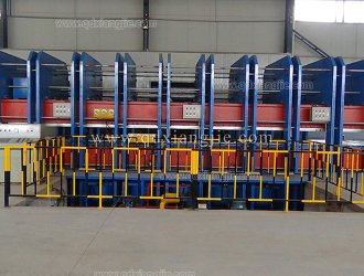 2000x10700mm frame vulcanizer