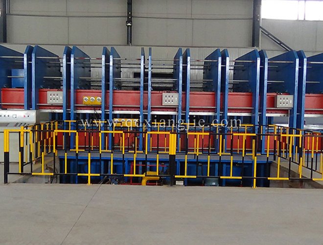 2000x10700mm frame vulcanizer