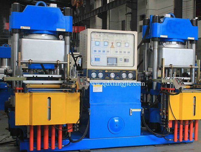 Vacuum plate vulcanizer