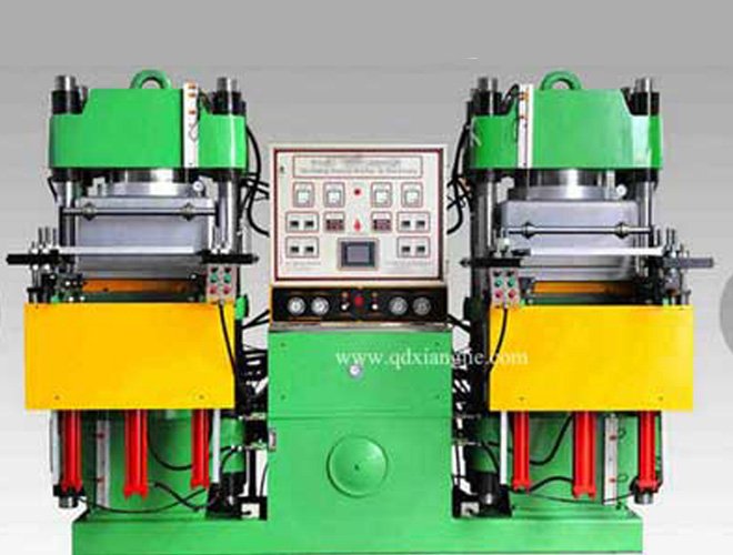 Vacuum plate vulcanizer