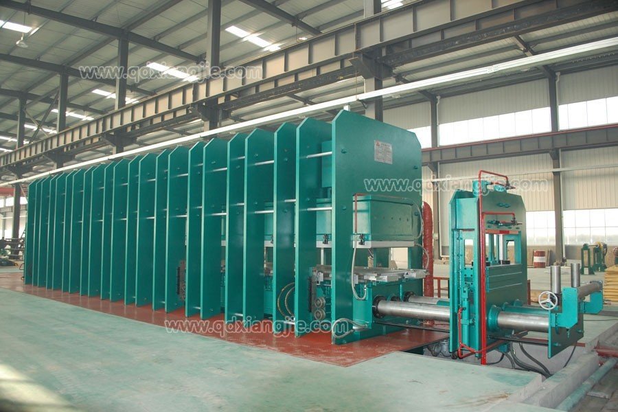 conveyor belt vulcanizing machine