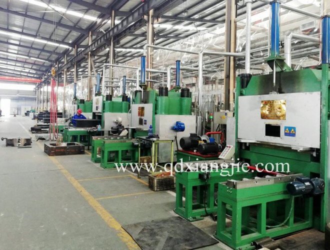 Vulcanizer for bridge bearings