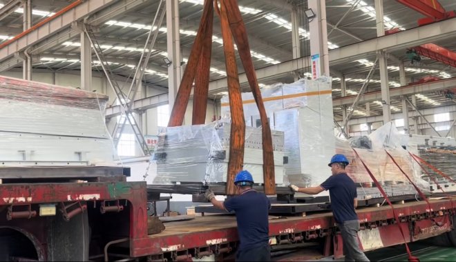 The delivery of four vulcanizing machines to Sailun Group was completed smoothly