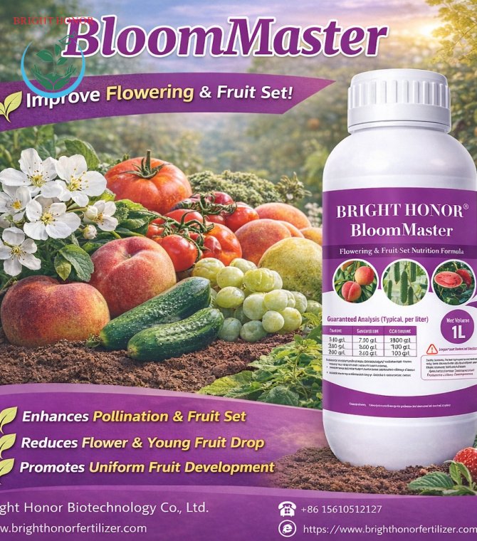 BRIGHT HONOR® BloomMaster – Flowering & Fruit-Set Nutrition Formula