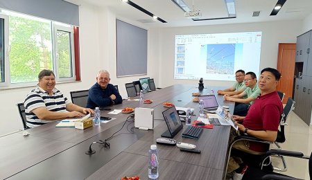 Australian customer visit Shandong Zhuopin steel bridge co.,ltd