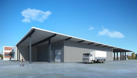 METAL STEEL WAREHOUSE