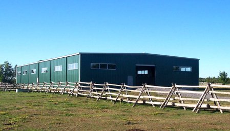 FARM EQUIPMENT STORAGE BUILDING