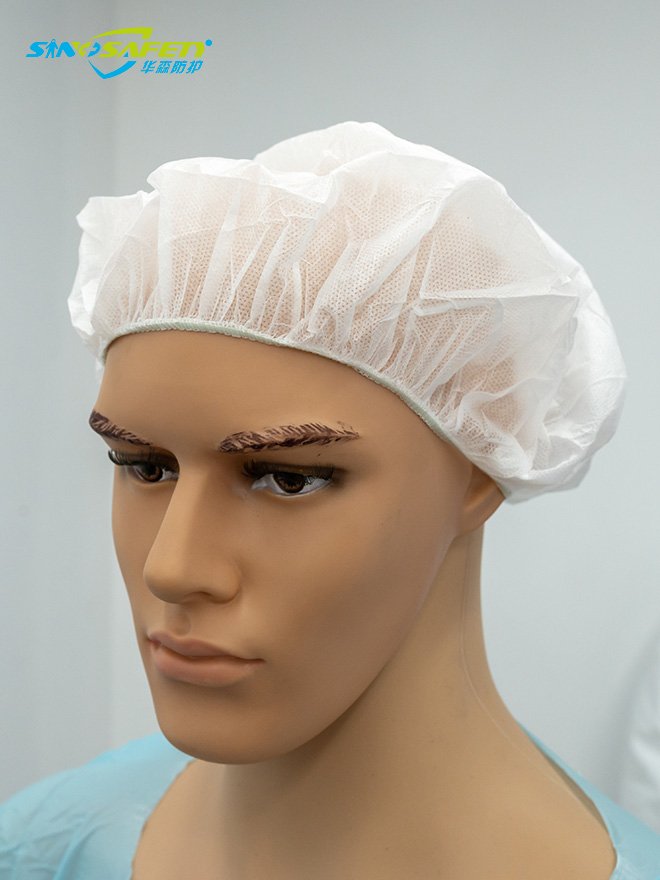 Disposable Non Woven Bouffant Cap