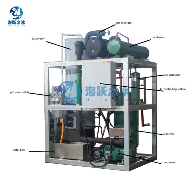 Hot Sale New Technology 500kgs Tube Ice Machine for Commercial and Industrial Use