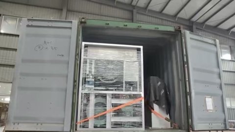 Another truck loaded, another step towards keeping the world cool! 