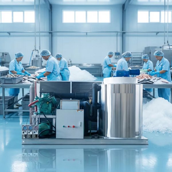 Haiyue 8Tons 10Tons Flake Ice Machine