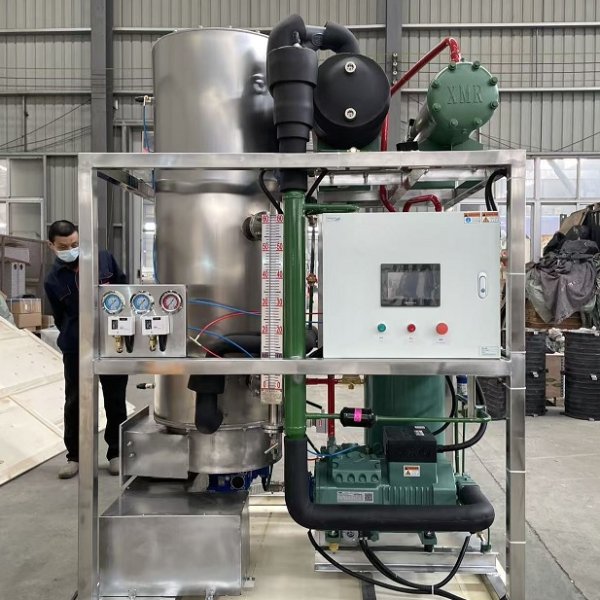 Haiyue High Technology 3 Tons 5 Tons Tube Ice Machine With Plc Controlling System