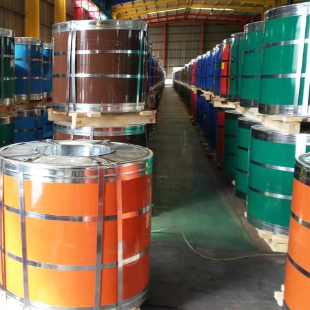 Prepainted steel coil