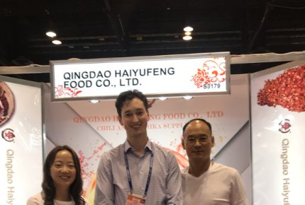 Asistimos a la exposición internacional de alimentos IFT en Chicago, EE. UU., en octubre de 2018.