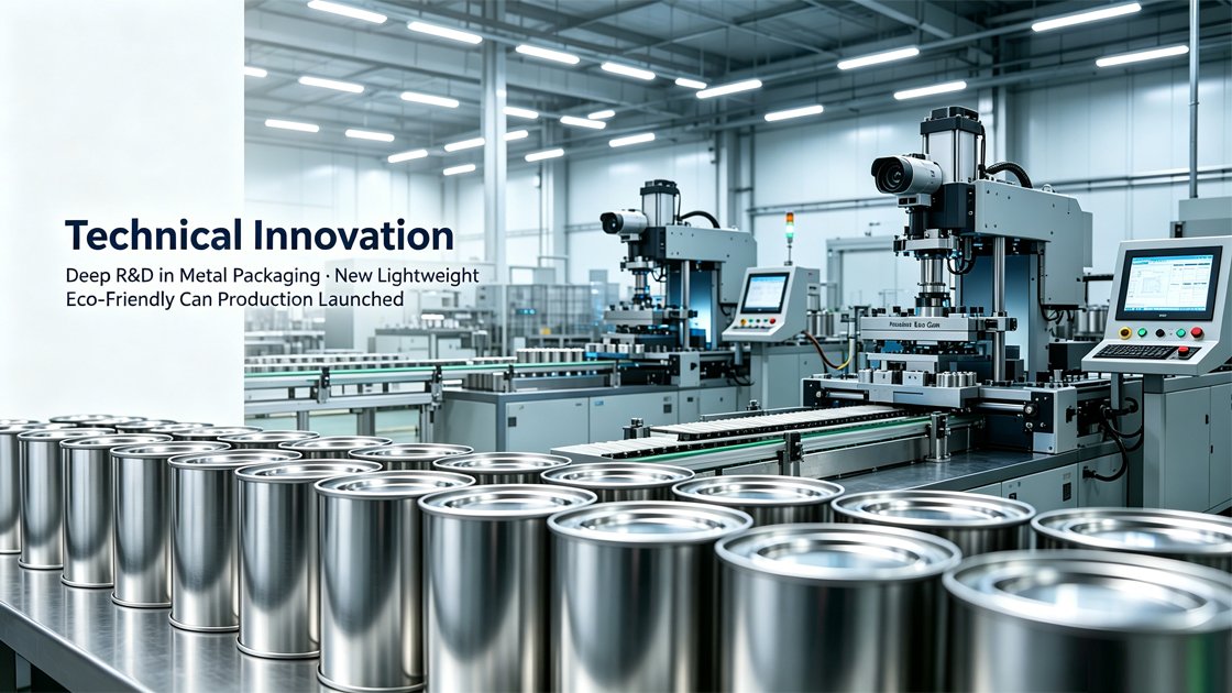  Technological Innovation | Deepening Metal Packaging R&D: New Lightweight and Environmentally Friendly Tin Cans Officially Enter Mass Production