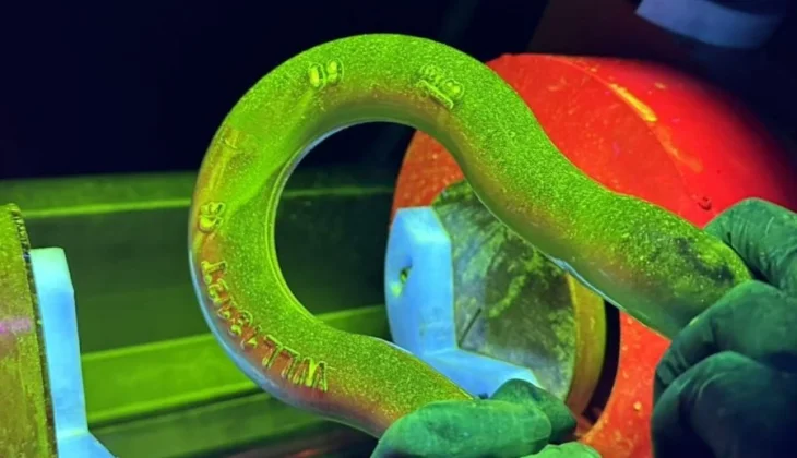 MT Testing : Casting Magnetic Particle Testing