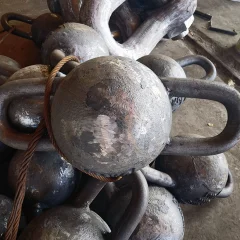Grey Cast Iron Mooring Sinker Twin-Ear