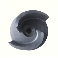 Cast Iron Impeller Sand Casting Back View
