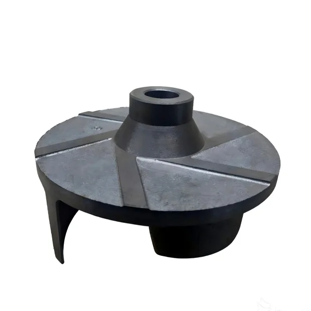 Cast Iron Impeller Sand Casting Side View