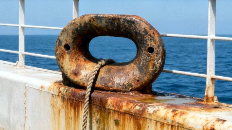 AI generation of marine Mooring Chock