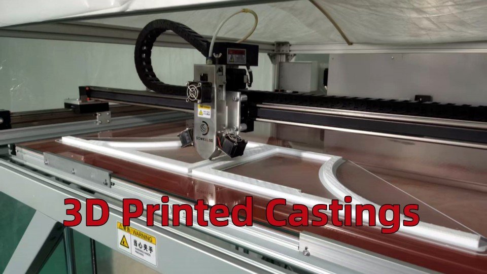 In the 3D printing model of ADI casting parts