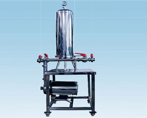 Single stage filter machine