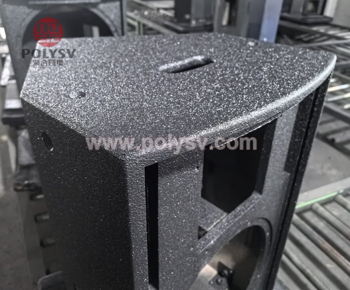 JHSW8605 Wood Speaker Box Industrial Polyurea Coating