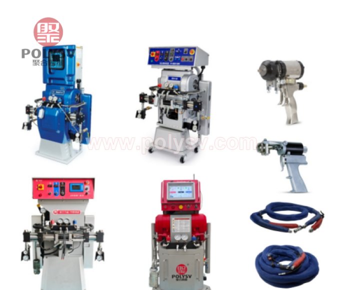 Polyurea spray machine
