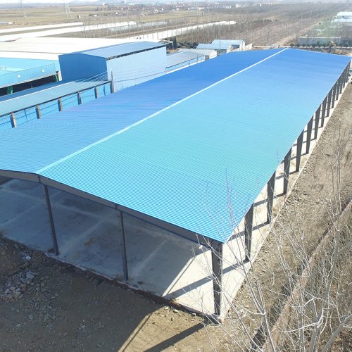 Автоматизированная птицеферма со стальной конструкцией