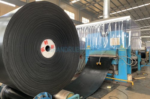 Cinta transportadora de cable de acero antidesgarro