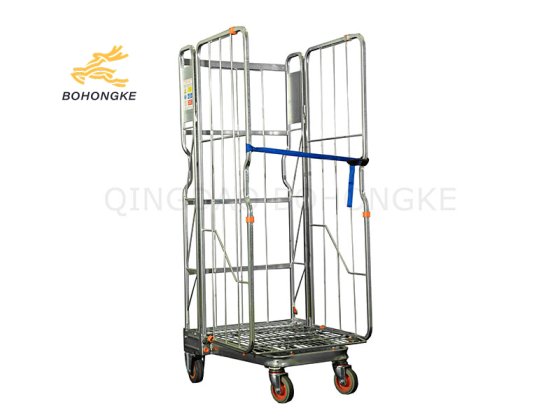 Rolling Cage for Warehouse Storage