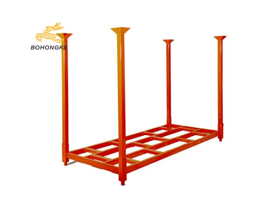 Steel tire rack with multiple tiers for space efficiency