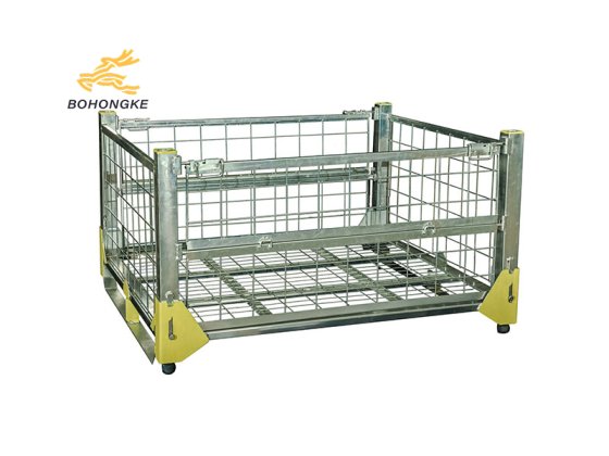 Stackable warehouse storage containers