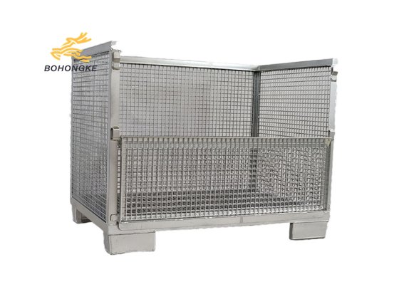 foldable metal storage cage box