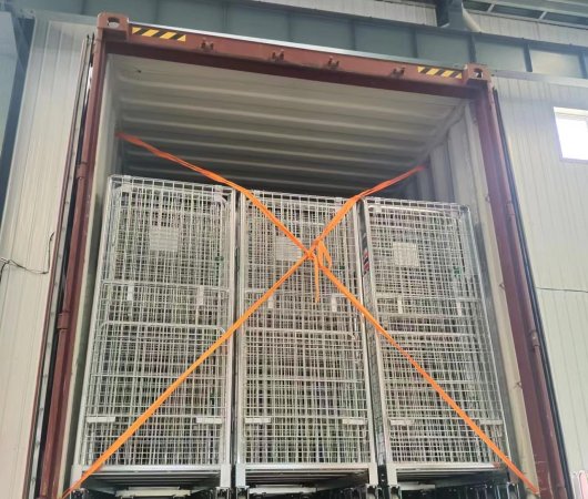 Laundry Cage Packing and Shipping