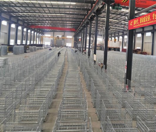 Assemble Finished Wire Mesh Container