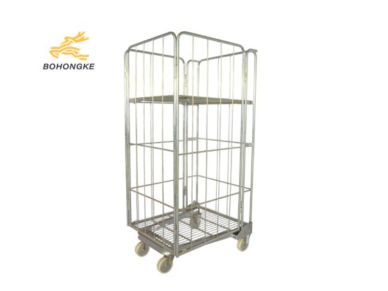 4 Sided Nestable A-Frame Roll Cage Trolley
