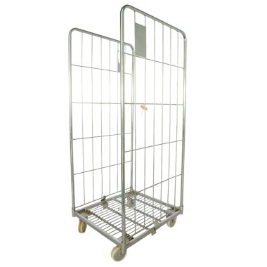 2 Sided Roll Cage Trolley