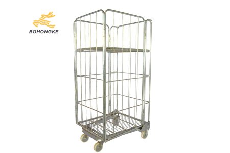 4 Sided Roll Cage Trolley