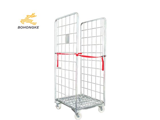 A Frame Folding 2 Sided Roll Container