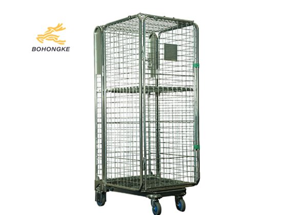 Foldable 4 Sided Roll Container