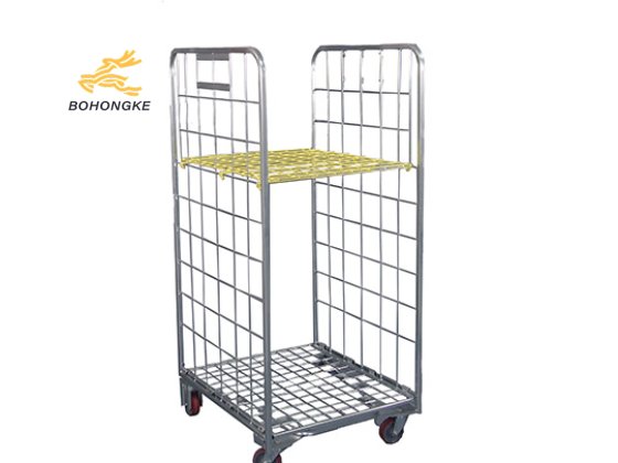 2 Sided Collapsible Roll Cage Trolley