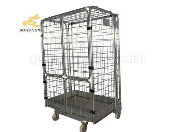 Nestable Foldable Roll Container