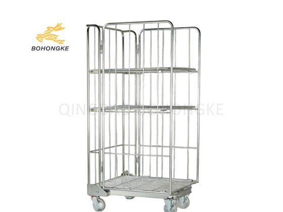 A Frame Foldable Roll Cage Trolley