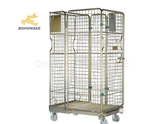 4 Sided Laundry Roll Cage