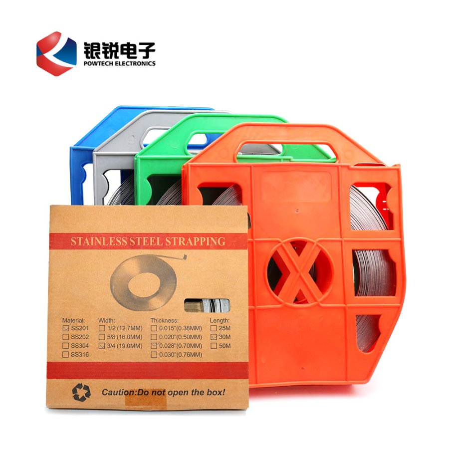 Banda de acero inoxidable