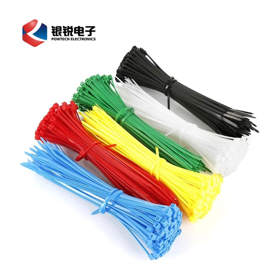 Corbata de Cable con cinta de Nylon plástico