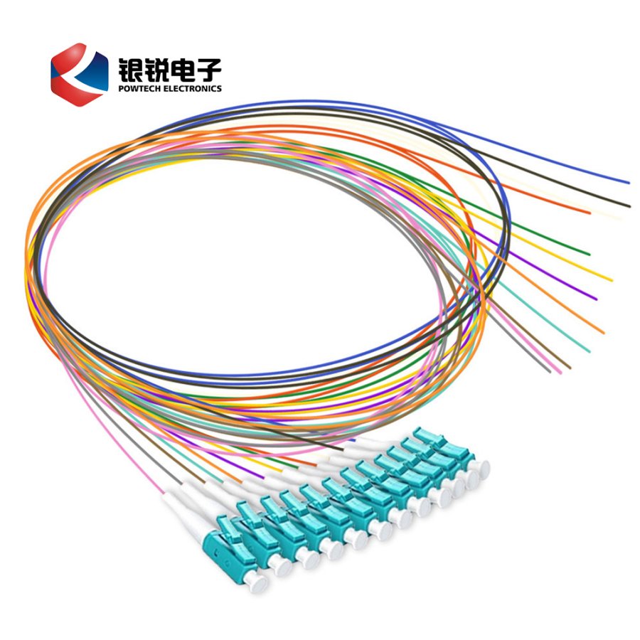 12 Color Pigtail de fibra óptica