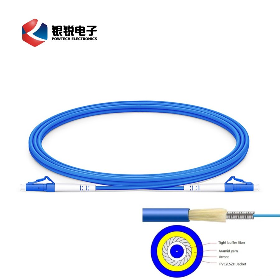 Simplex Armored Patch Cord (en inglés)