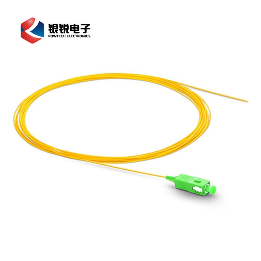 Cola de pigúnica de fibra óptica